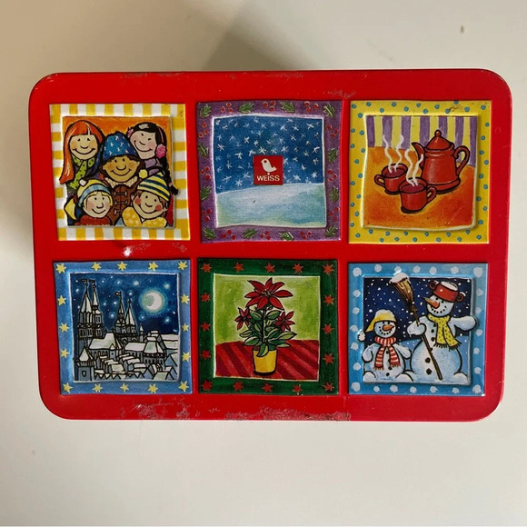 Christmas Tin Music Box - Picture 4 of 6